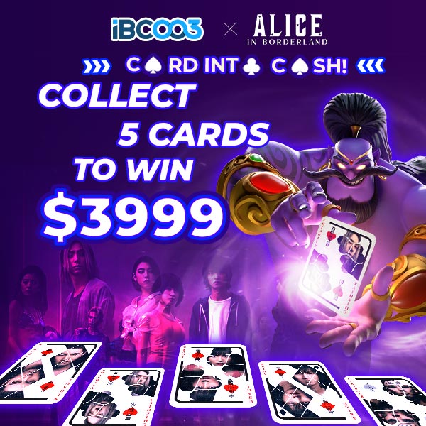 IBC003 x Alice in Borderland Trading cards